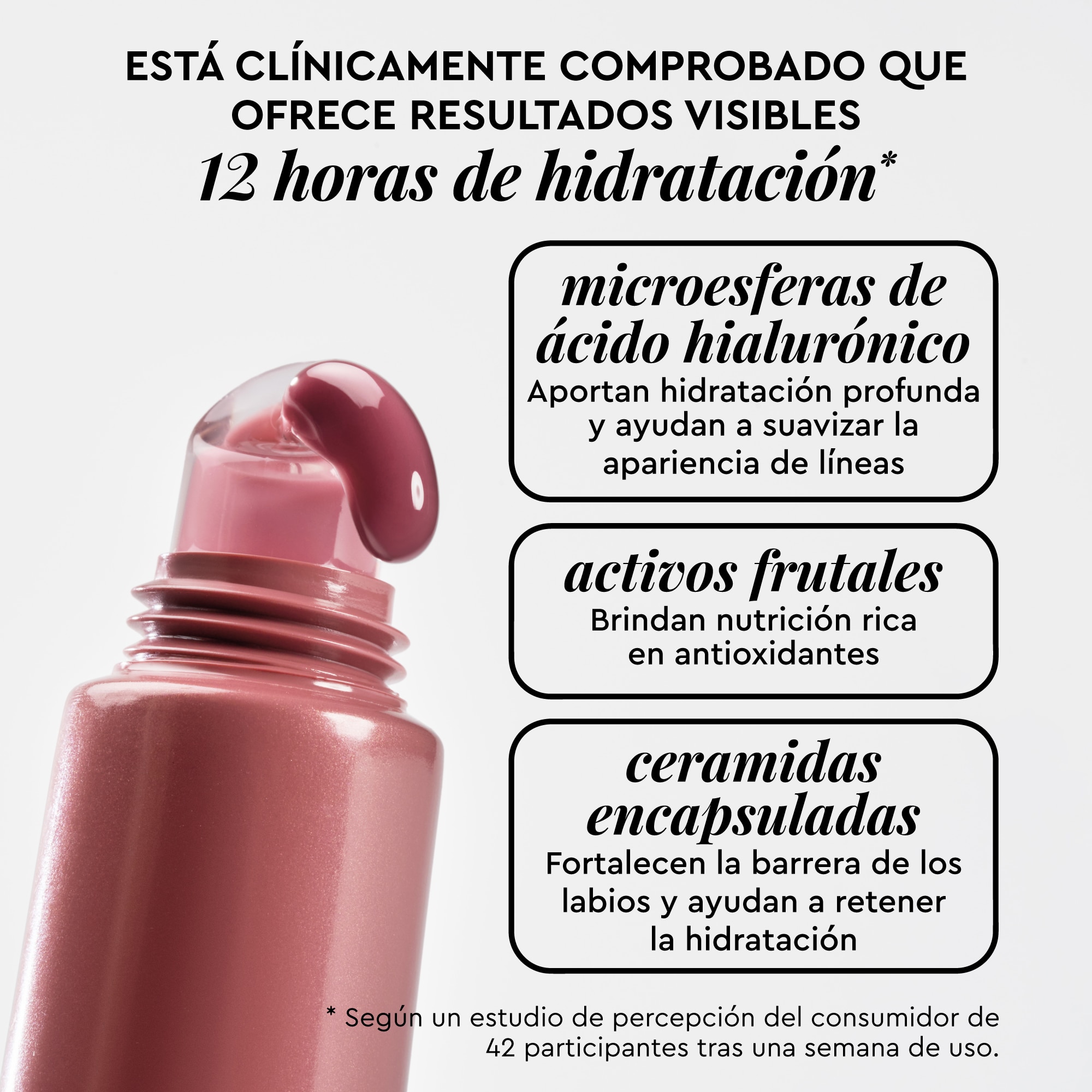 GLASS BALM LIP TREATMENT FOR SHINE & HYDRATION (TRATAMIENTO PARA LABIOS)